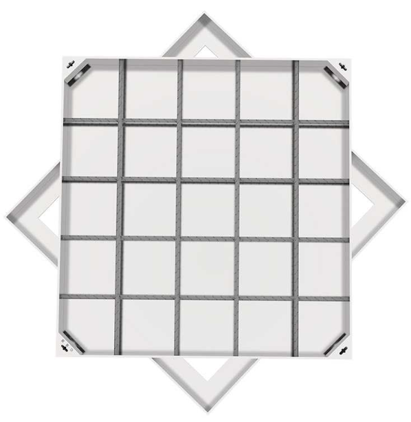 中和镇不锈钢方井展示